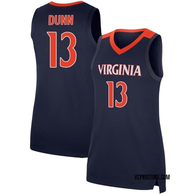 Women's Ryan Dunn Virginia Cavaliers Replica Basketball Jersey - Navy