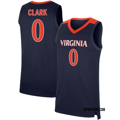 Youth Kihei Clark Virginia Cavaliers Replica Basketball Jersey - Navy