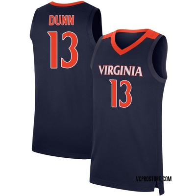 Youth Ryan Dunn Virginia Cavaliers Replica Basketball Jersey - Navy